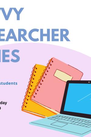 Poster for Savvy Researcher Series